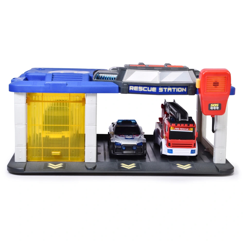 Super Wheelz Playset Sos Rescue Station
