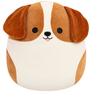 Original Squishmallows Plush Tyree The Brown Dog 30Cm