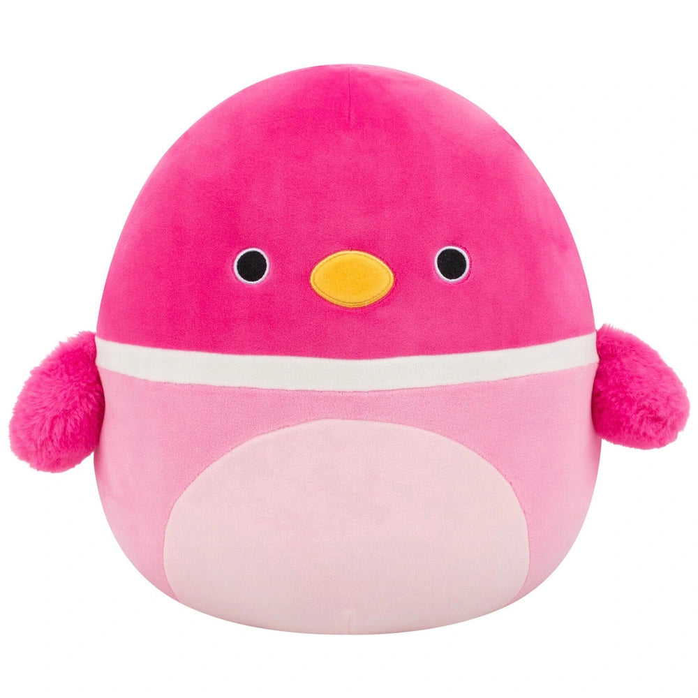 Original Squishmallows Plush Della The Pink Mallard Duck 30Cm