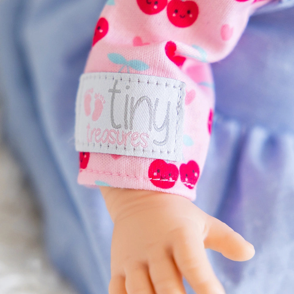 Tiny Treasures Baby Doll Clothes Cherry Cutie Outfit