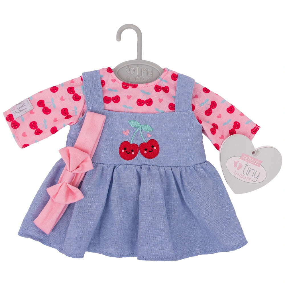 Tiny Treasures Baby Doll Clothes Cherry Cutie Outfit