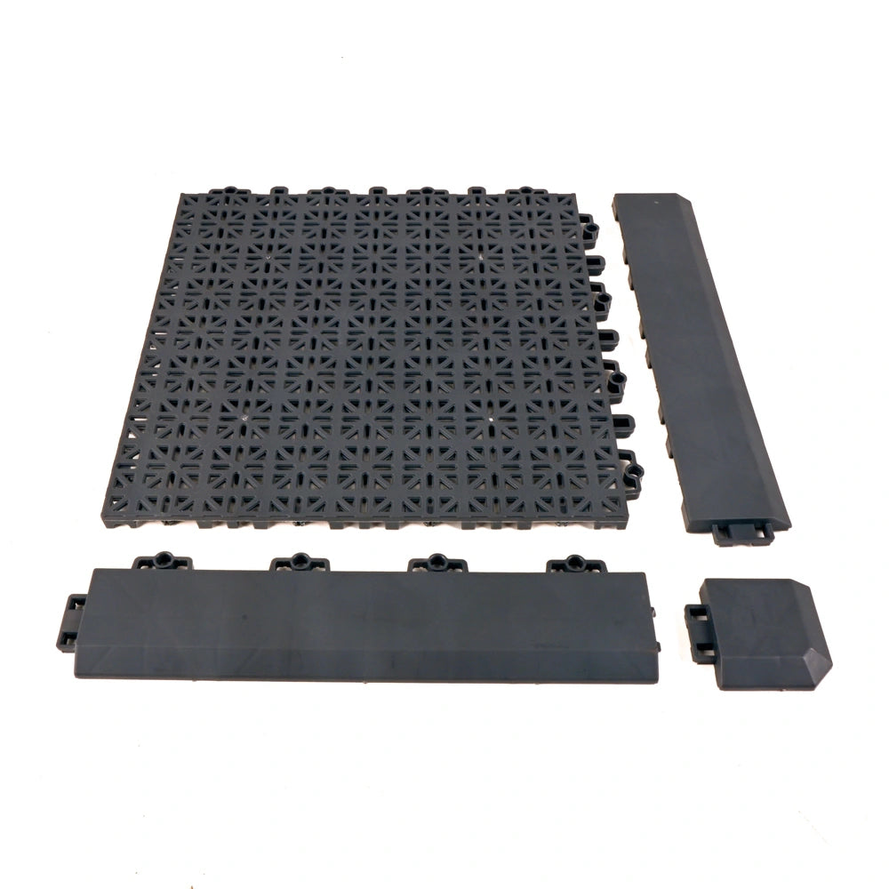 Outdoor Interlocking Floor Tiles 12 Pack