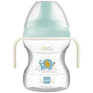 Mam Learn To Drink 190Ml Sippy Cup Green