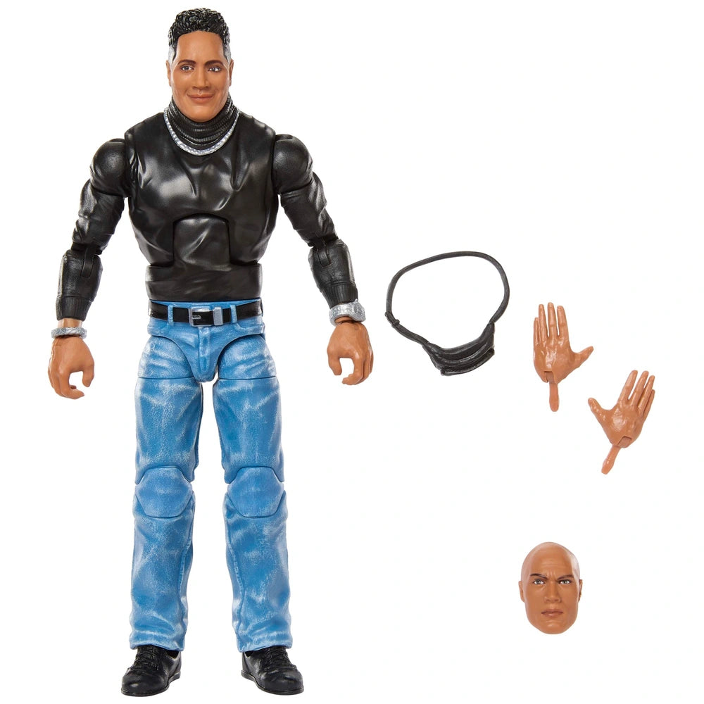 Wwe Elite Collection Action Figure Dwayne The Rock Johnson