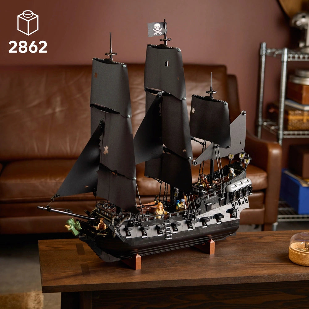 Lego Icons 10365 Captain Jack Sparrow's Pirates Of The Caribbean Ship Set For Adults