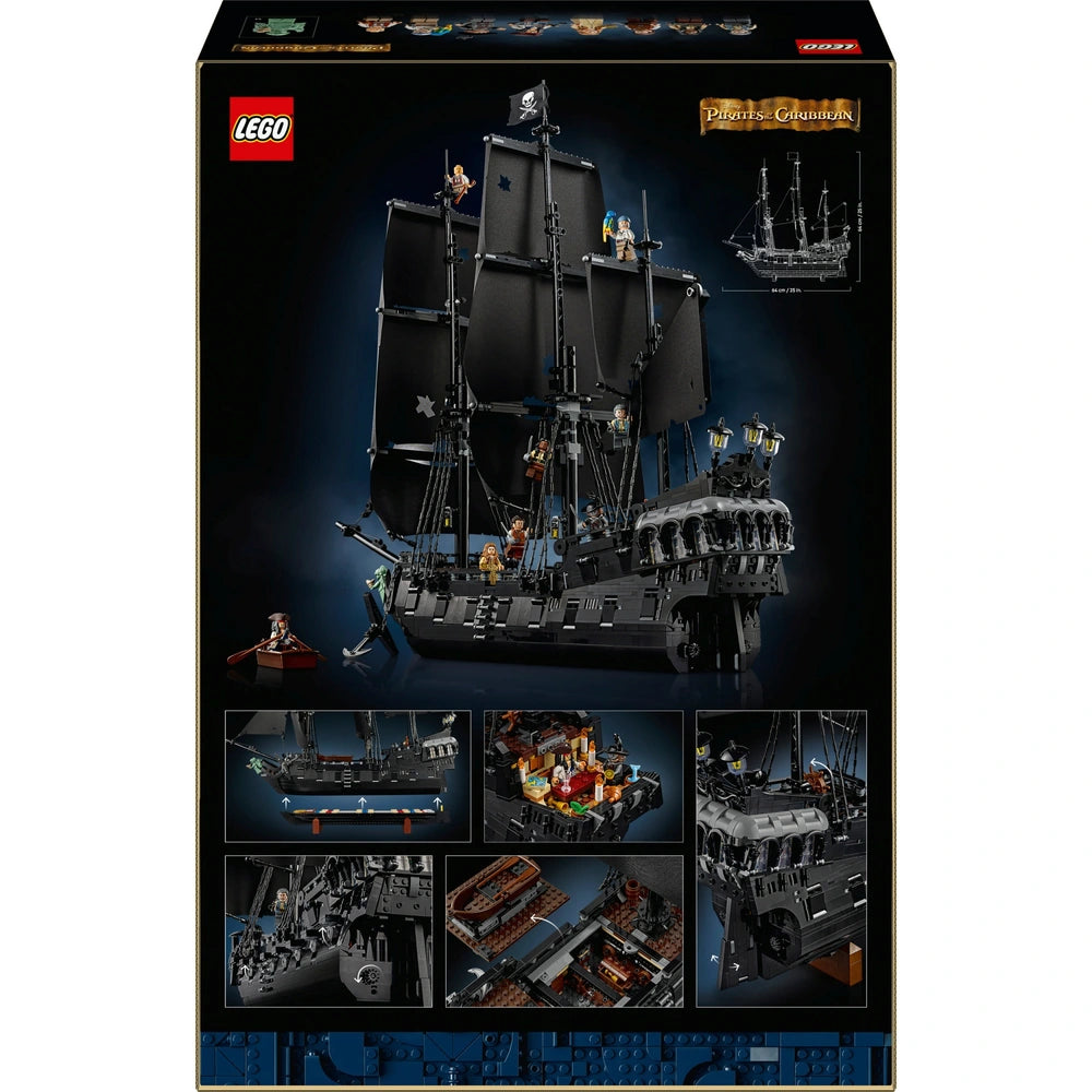 Lego Icons 10365 Captain Jack Sparrow's Pirates Of The Caribbean Ship Set For Adults