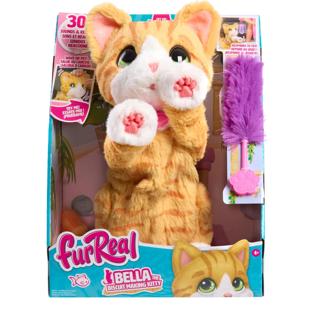 Furreal Plush Toy Interactive Pet Bella The Biscuit Making Kitty