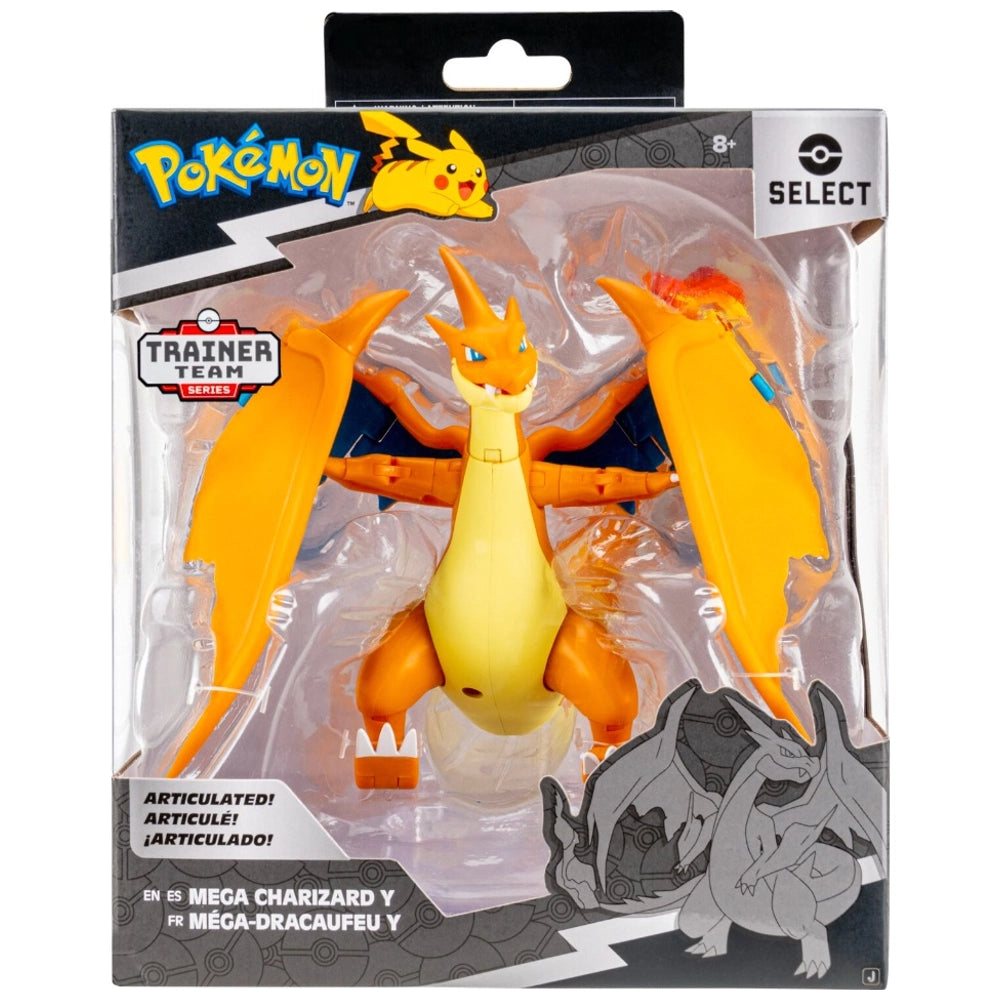 Pokémon Select Action Figure Trainer Team Mega Charizard Y 15Cm