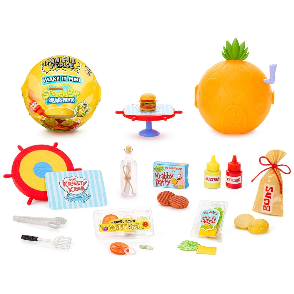 Mga's Miniverse: Make It Mini Spongebob Squarepants Assortment