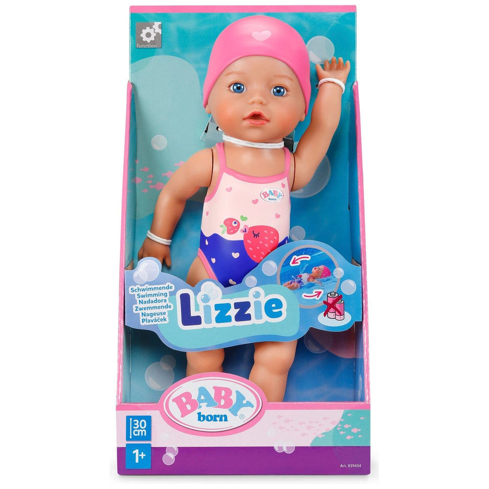 Baby Born Doll Swimming Lizzie 30Cm