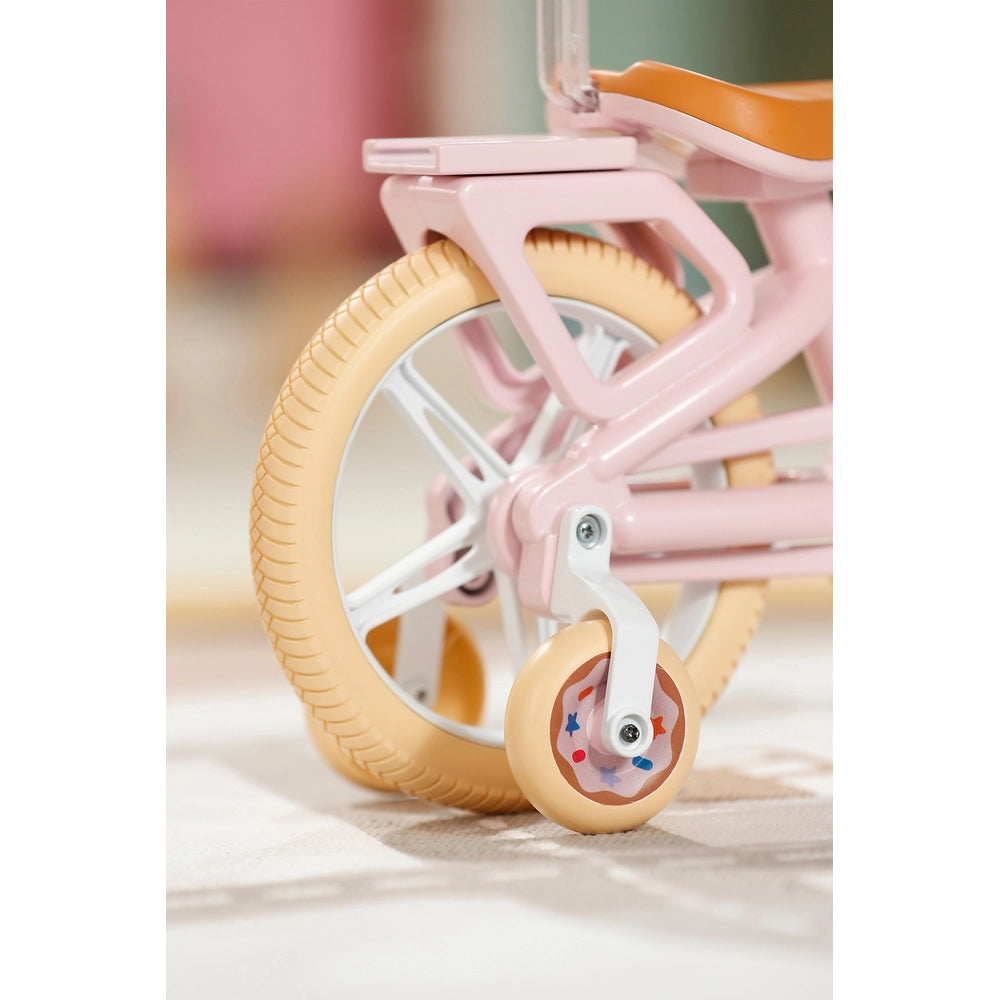 Baby Born Baby Doll Bicycle With Basket And Puppy Set