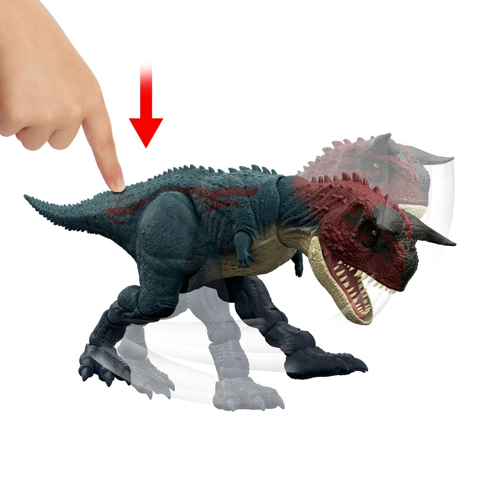 Jurassic World Survival Charge 'N Chomp Dinosaur Action Figure Carnotaurus