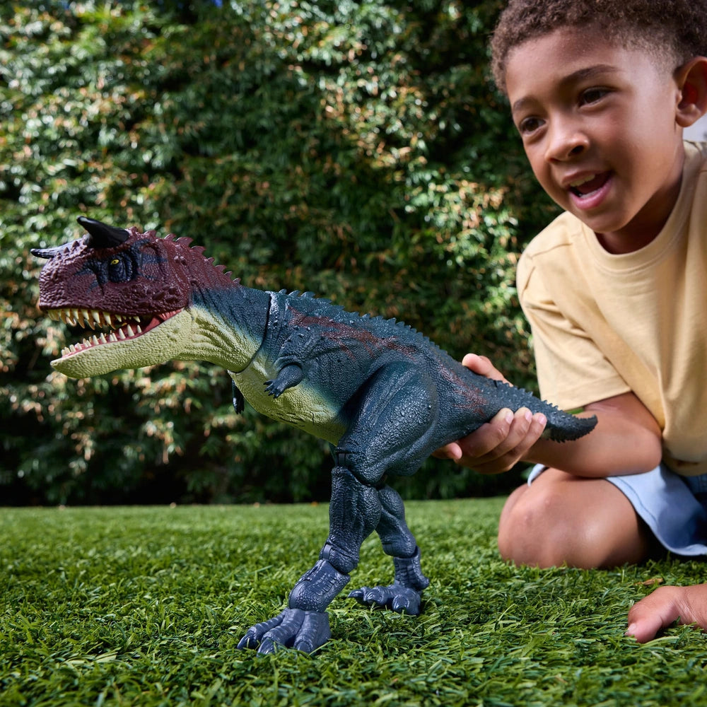 Jurassic World Survival Charge 'N Chomp Dinosaur Action Figure Carnotaurus