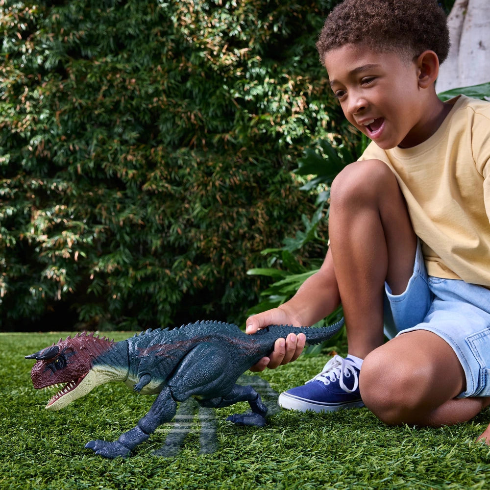 Jurassic World Survival Charge 'N Chomp Dinosaur Action Figure Carnotaurus