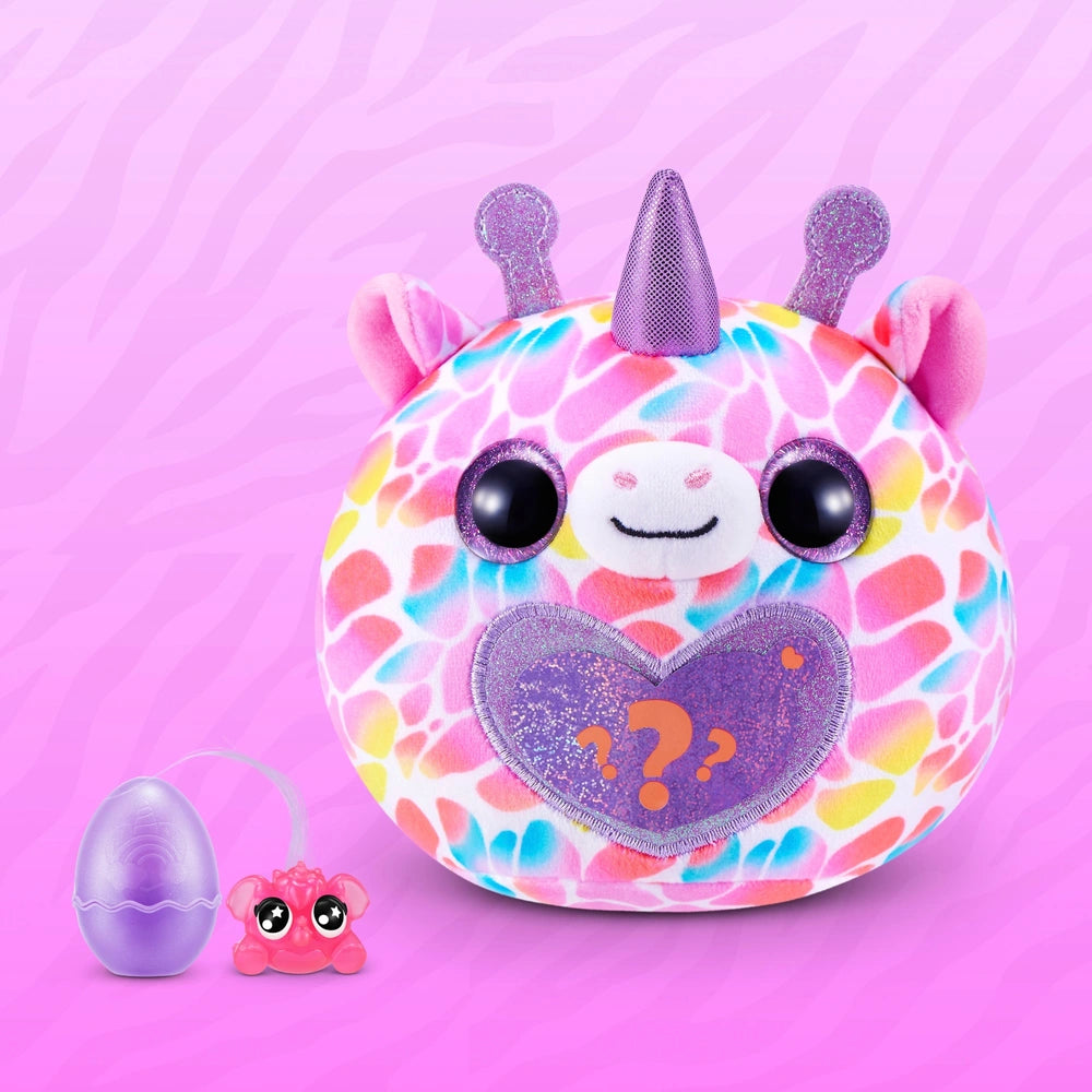 Rainbocorns By Zuru Wild Heart Surprise Plush Egg Jungle Assortment