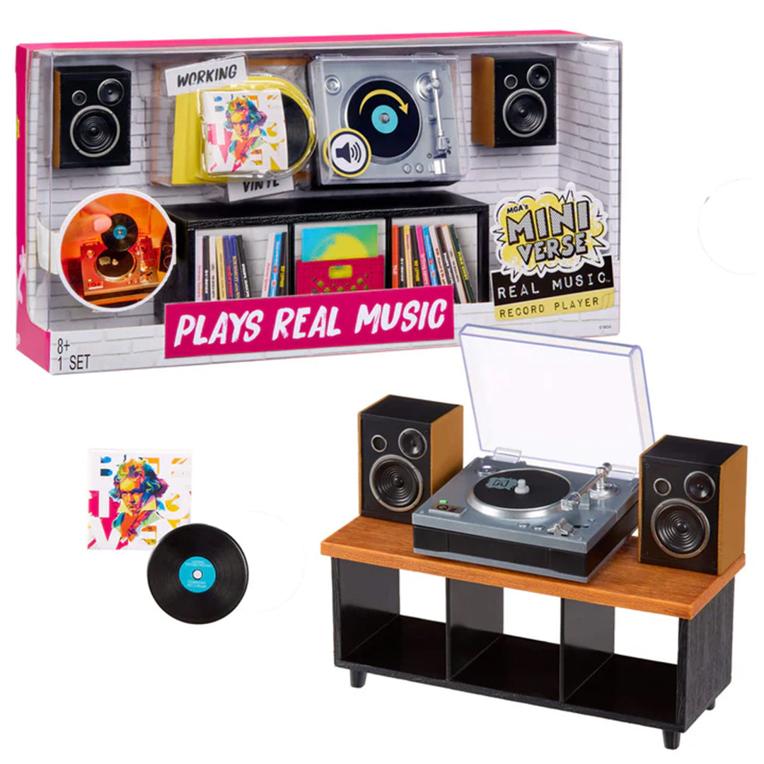Mga's Miniverse Real Music Record Player