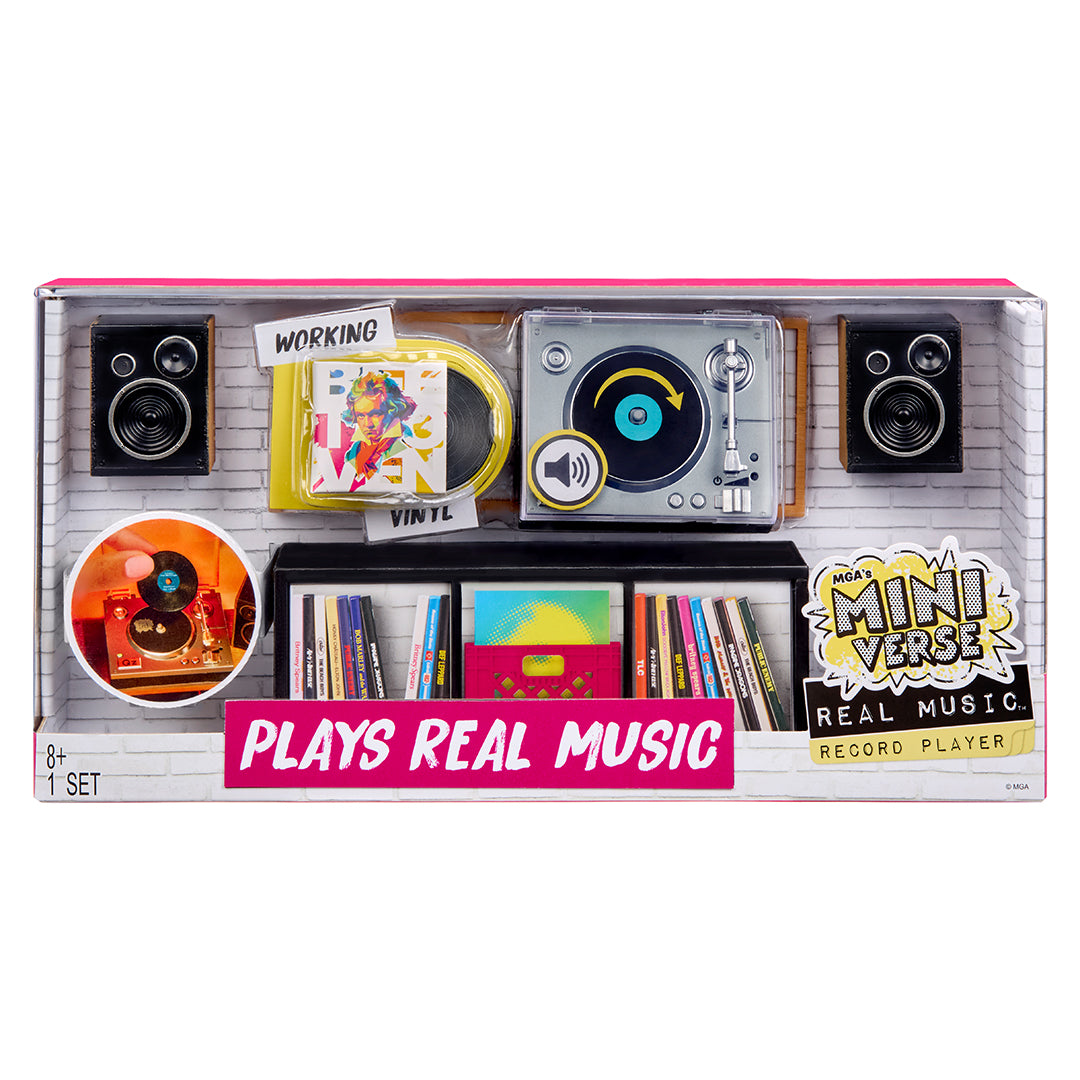 Mga's Miniverse Real Music Record Player