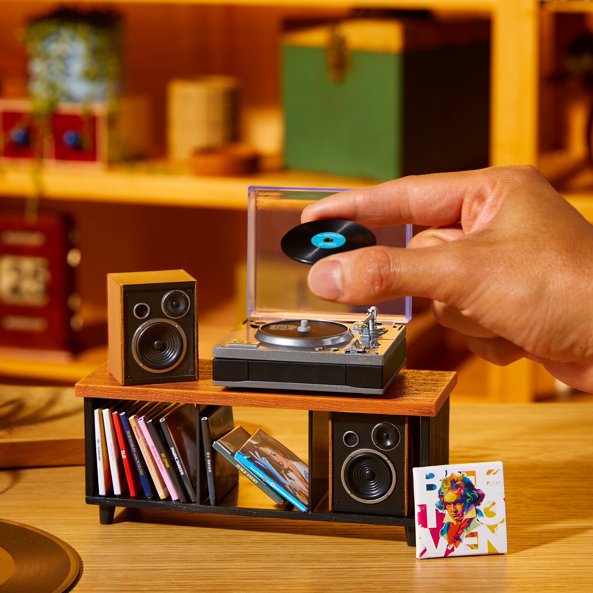Mga's Miniverse Real Music Record Player