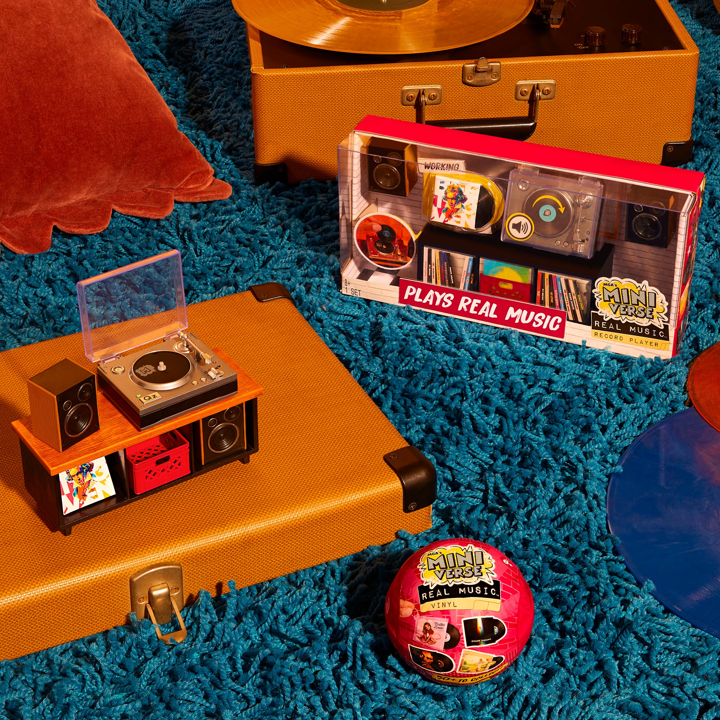 Mga's Miniverse Real Music Record Player