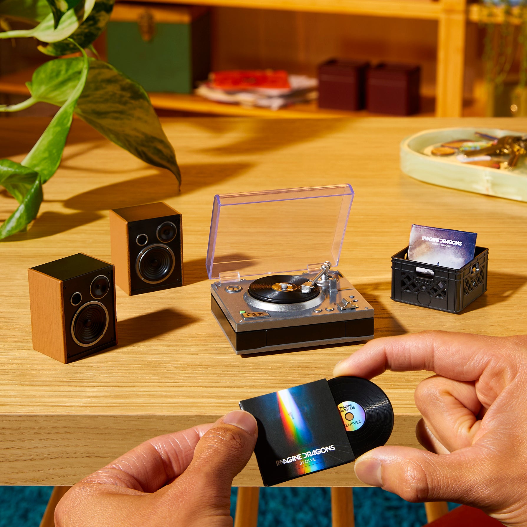 Mga's Miniverse Real Music Record Player