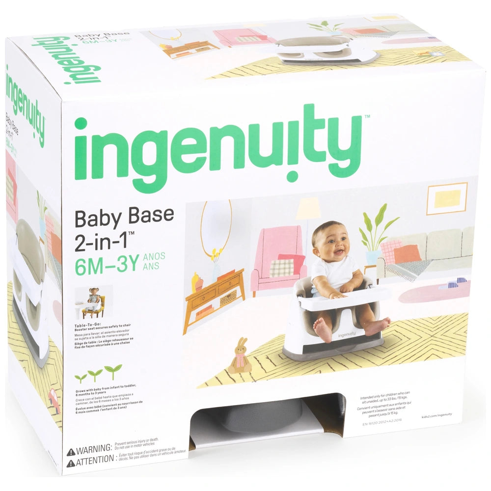 Ingenuity Baby Base 2-In-1 Seat Cashmere