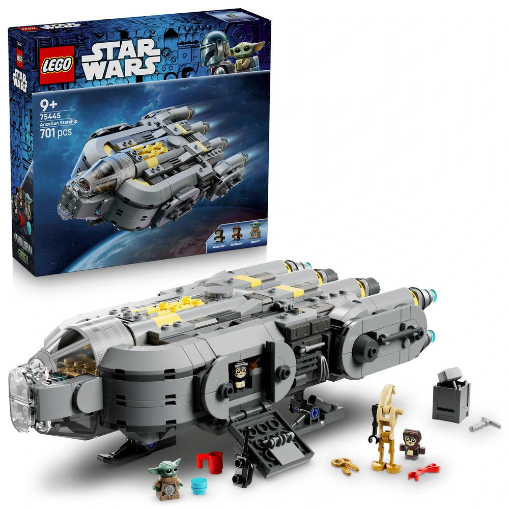 Lego Star Wars Anzellan Starship Building Toy 75445