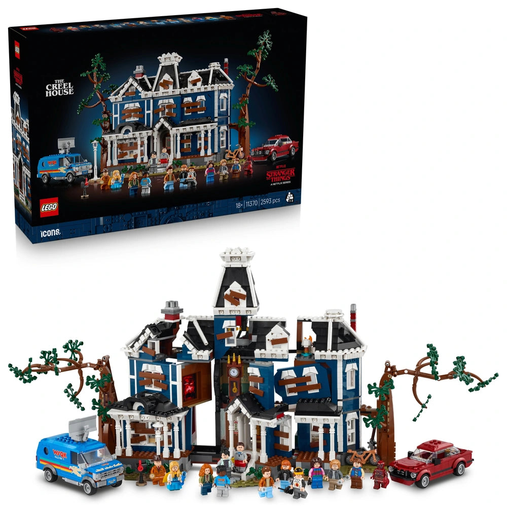 Lego Icons 11370 Stranger Things: The Creel House Set For Adults