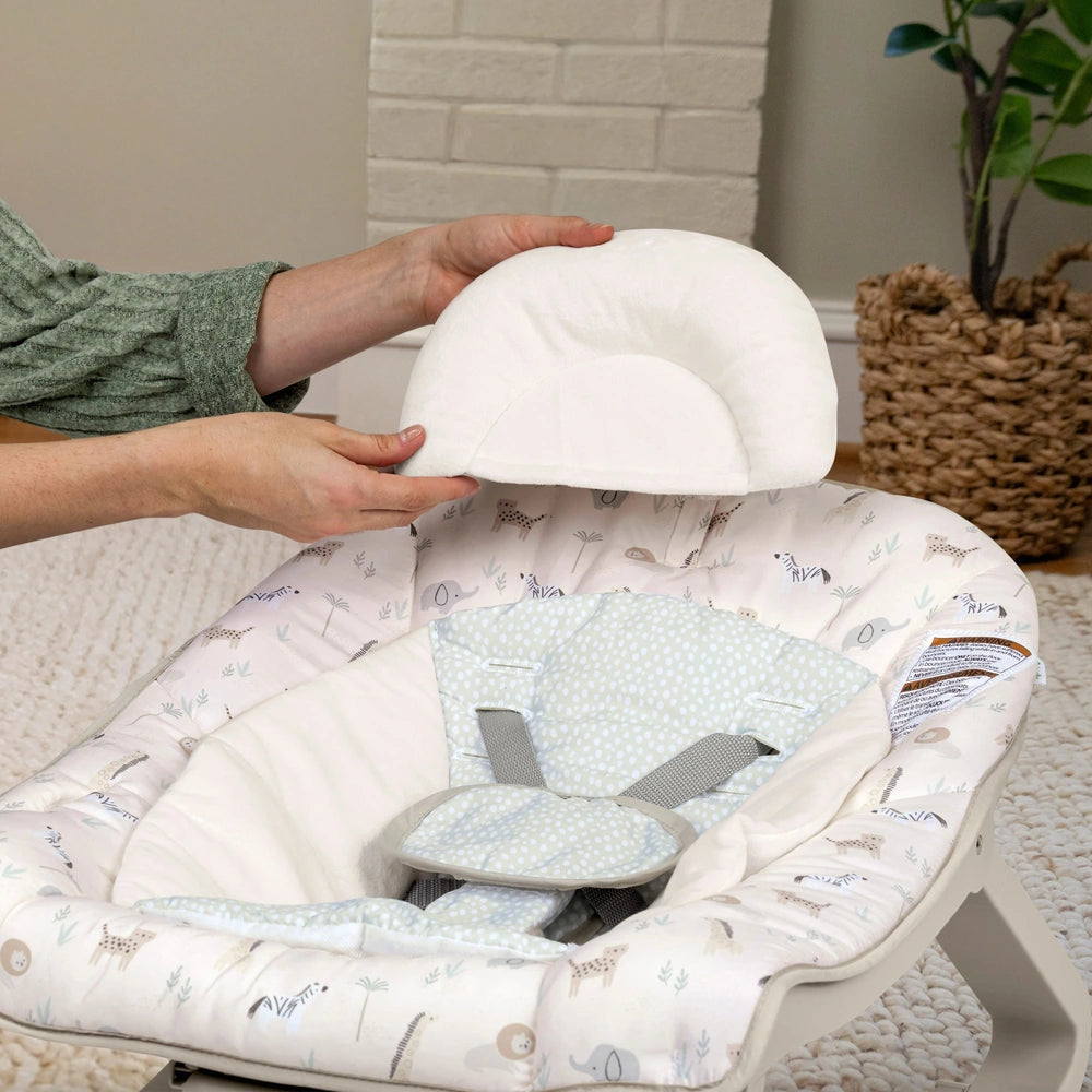 Ingenuity Keep Cosy 3-In-1 Grow With Me Baby Bouncer Safari