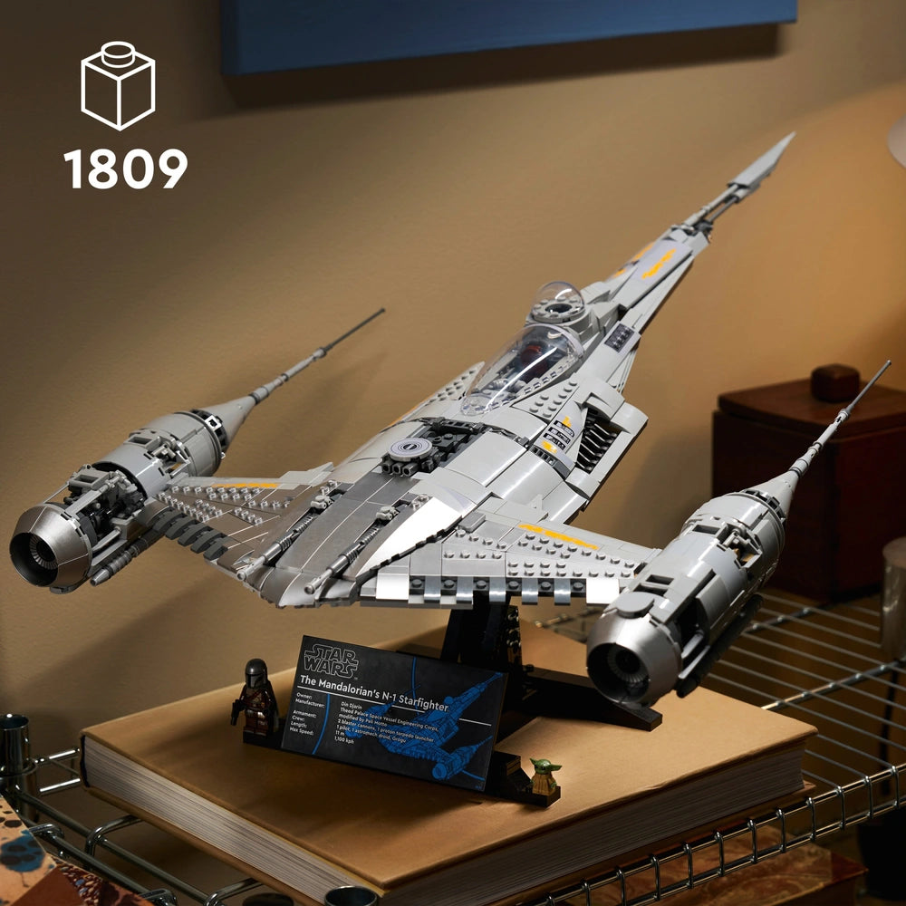 Lego Star Wars 75442 The Mandalorian's N-1 Starfighter Set For Adults