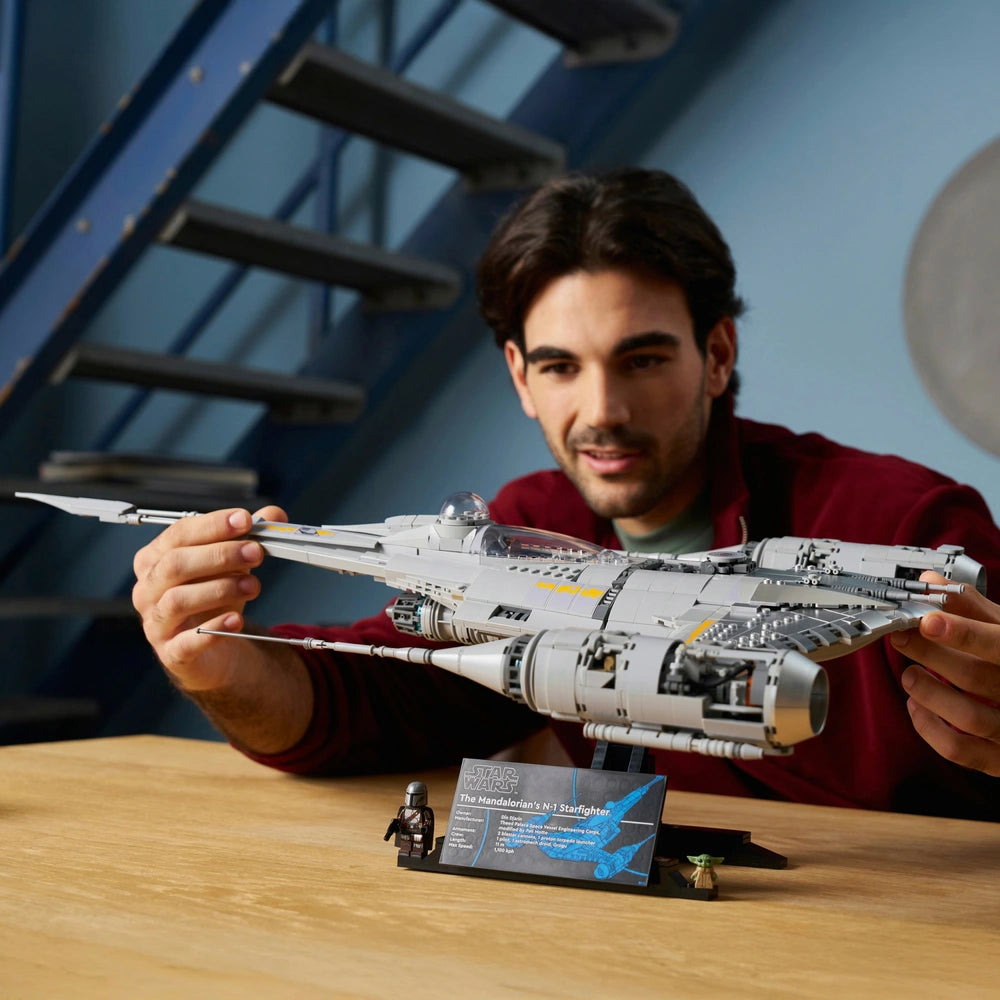 Lego Star Wars 75442 The Mandalorian's N-1 Starfighter Set For Adults