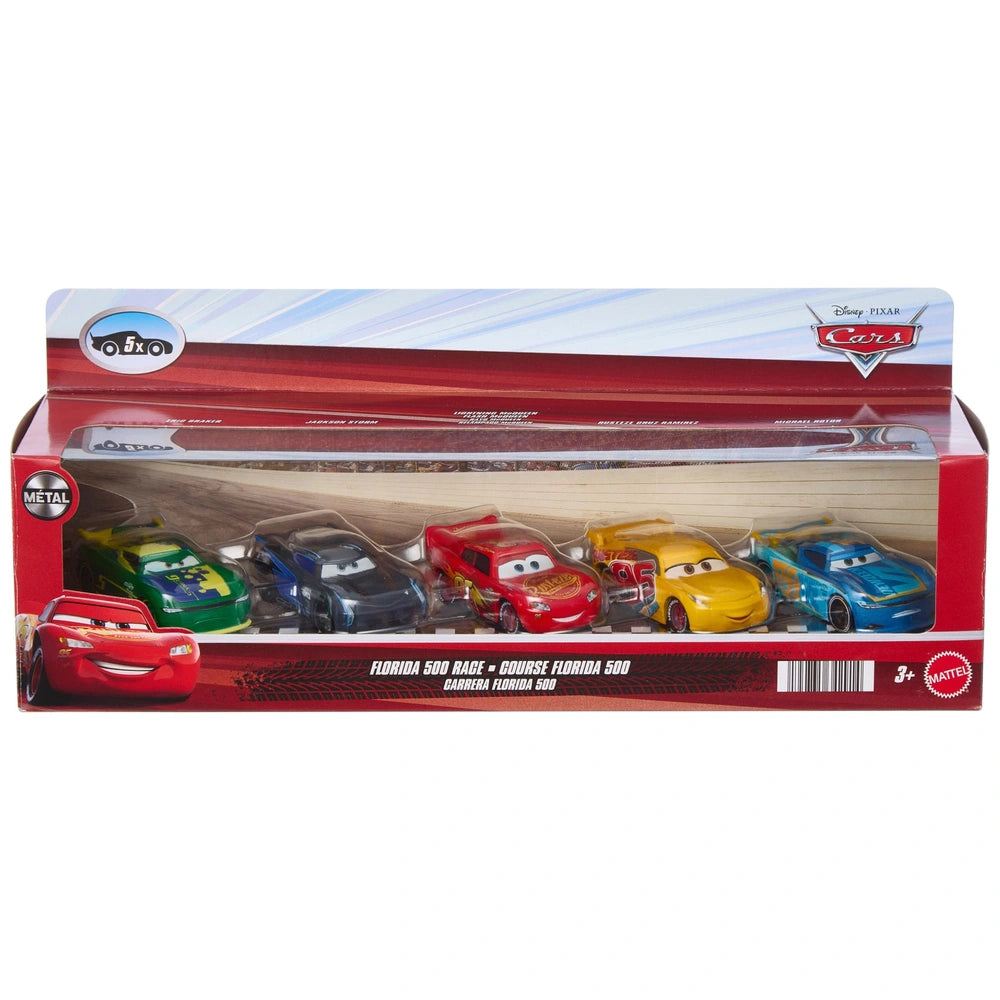 Disney Pixar Cars Florida 500 5 Car Set