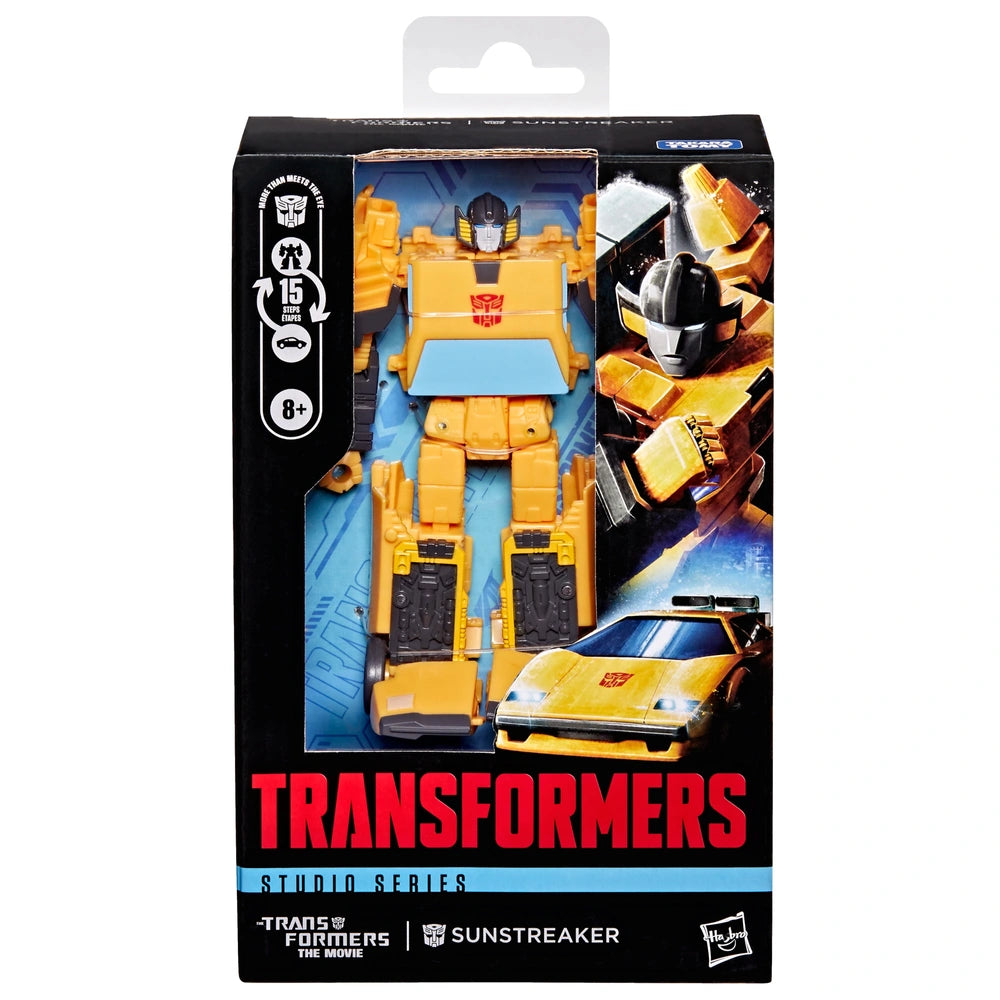 Transformers Studio Series The Transformers: The Movie Deluxe Class Sunstreaker Action Figure