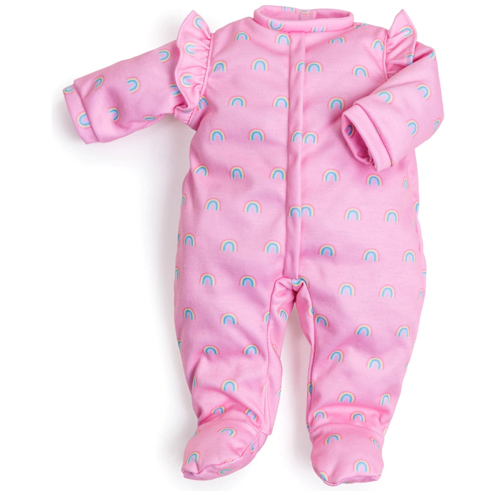 Ivy & Lily Baby Doll Rompers Rainbow And Floral 2 Pack
