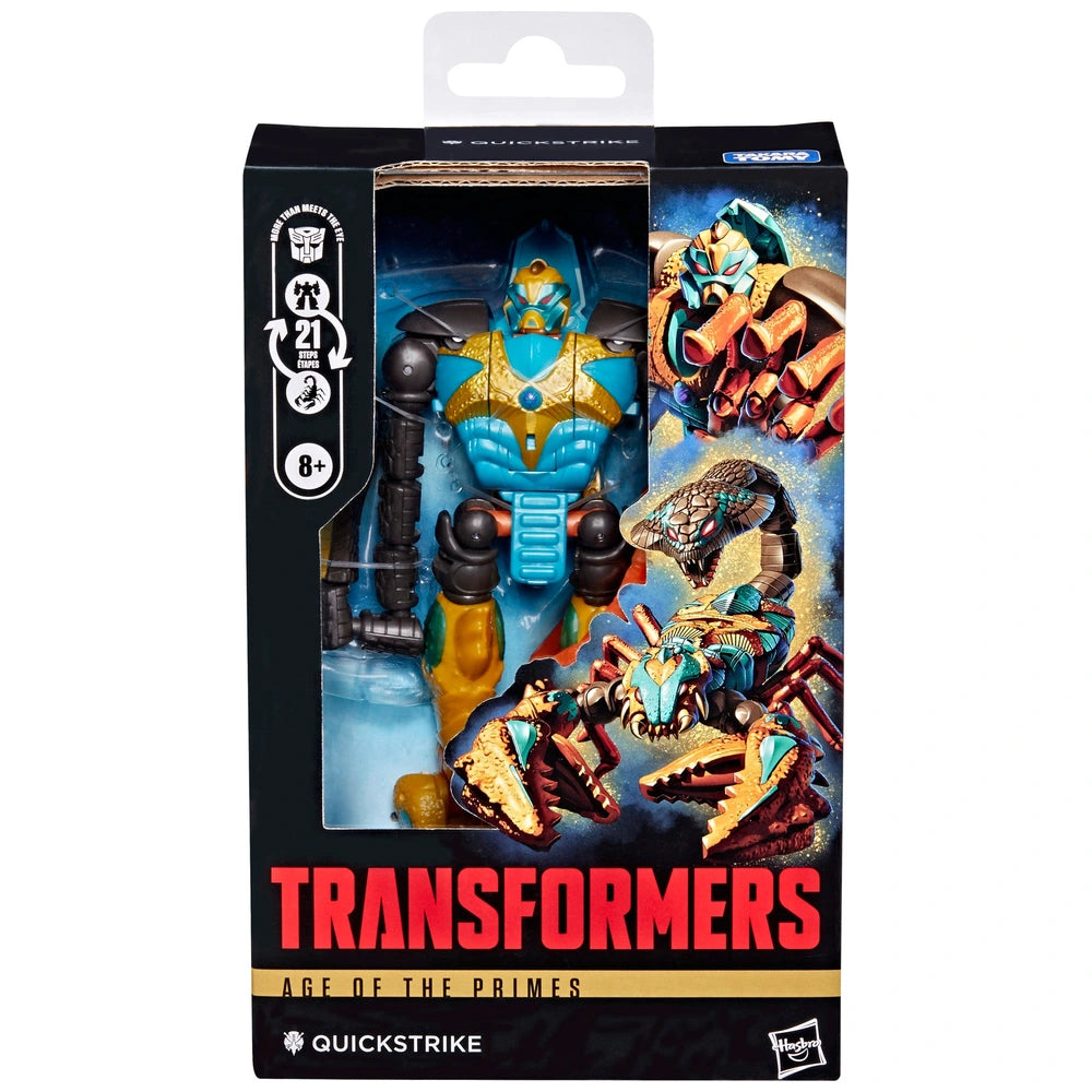 Transformers Age Of The Primes Deluxe Class
Quickstrike Action Figure