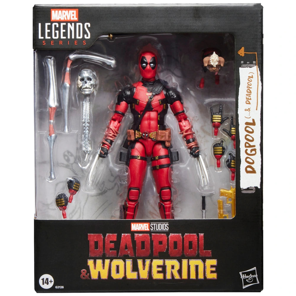 Marvel Legends Series Dogpool And Deadpool 6-Inch Action Figure