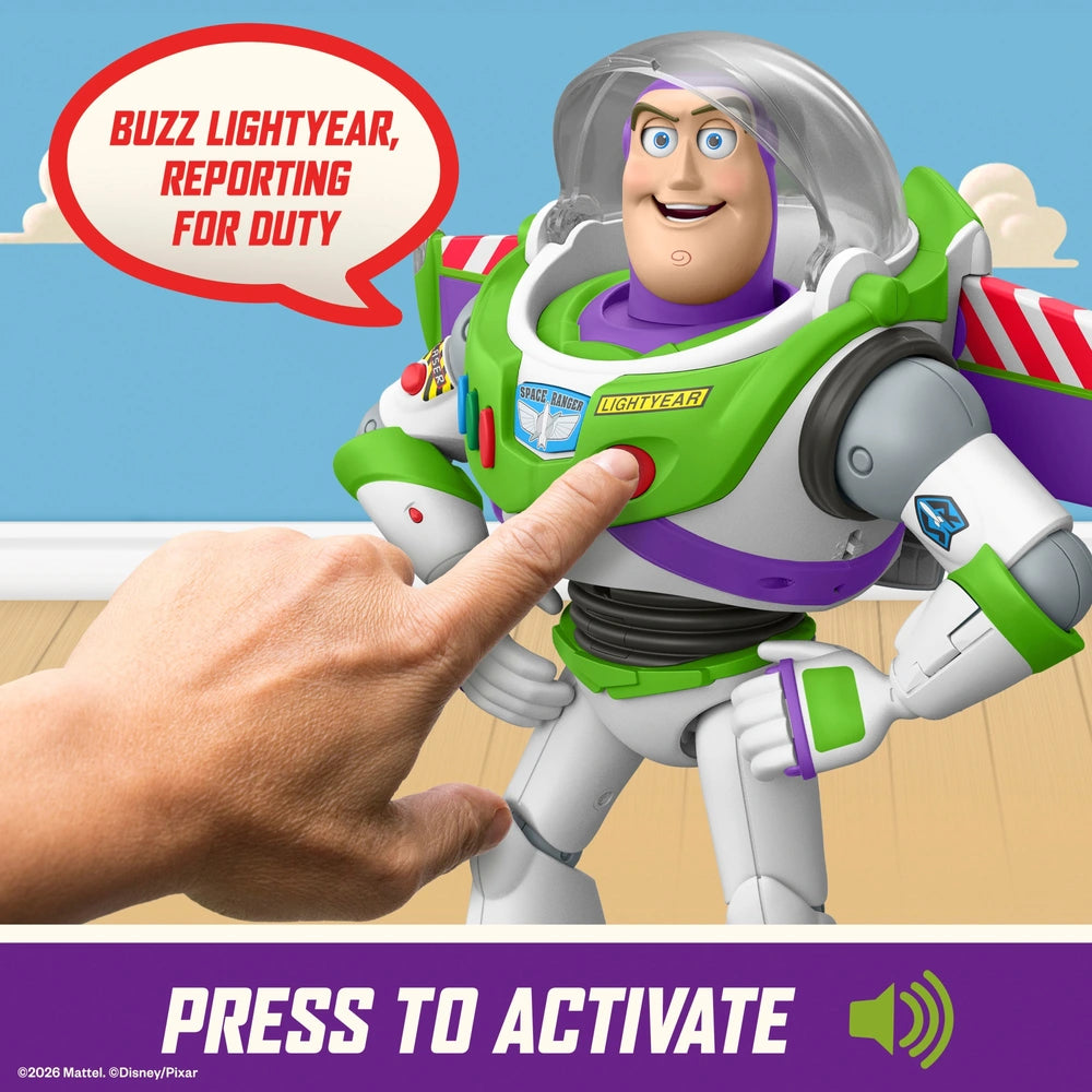 Disney Toy Story Ultimate Action Buzz Lightyear Interactive Toy