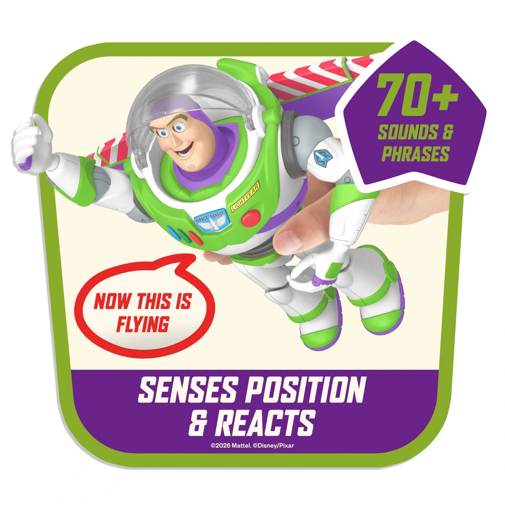 Disney Toy Story Ultimate Action Buzz Lightyear Interactive Toy