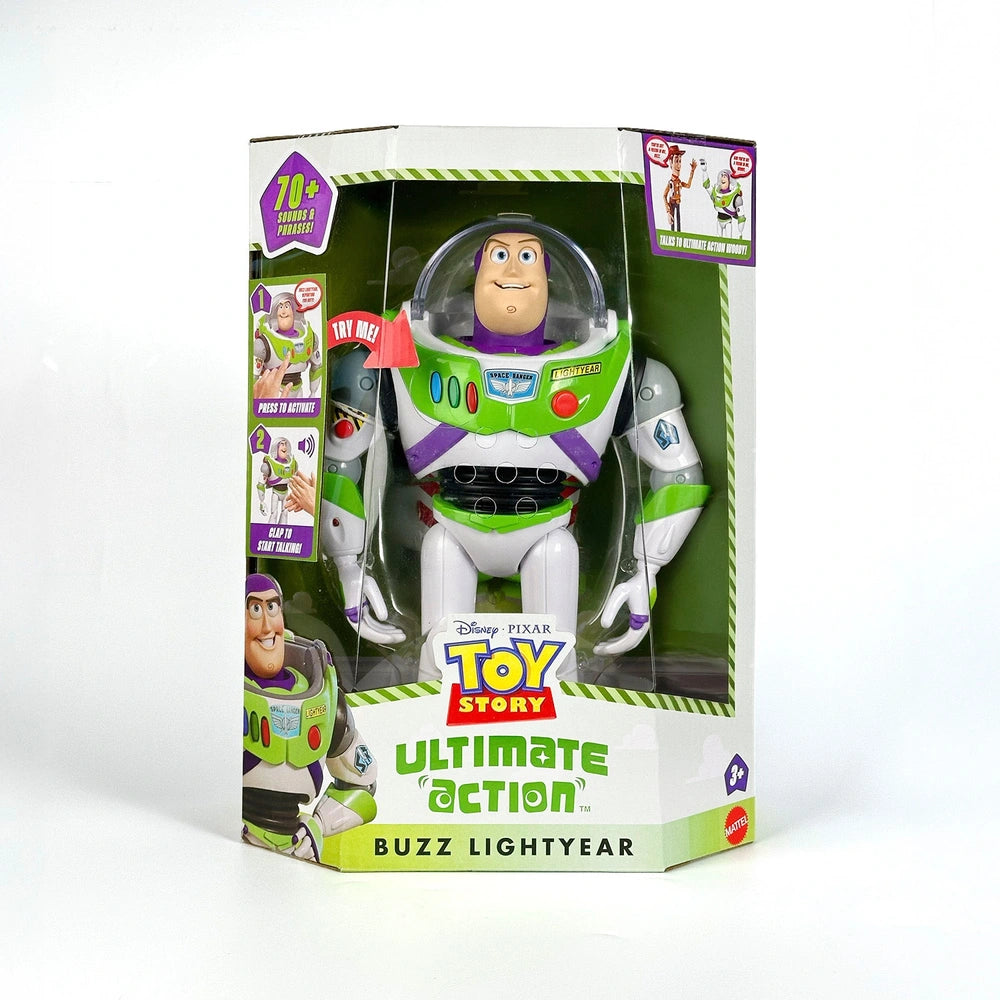 Disney Toy Story Ultimate Action Buzz Lightyear Interactive Toy