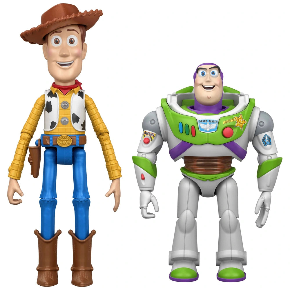 Disney Pixar Toy Story 5 Interactables Figure 2 Pack Woody & Buzz Lightyear