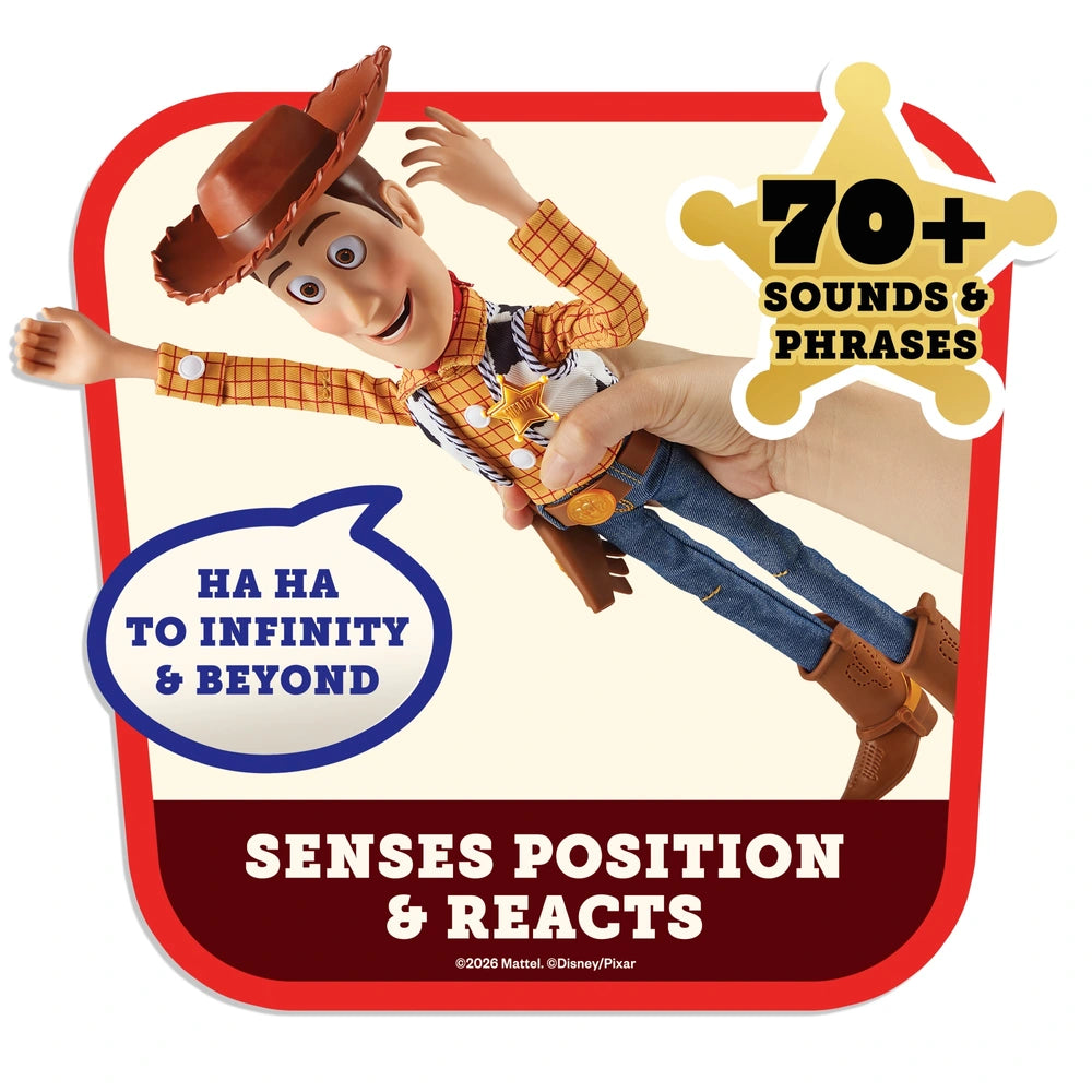 Disney Toy Story Ultimate Action Woody Interactive Toy