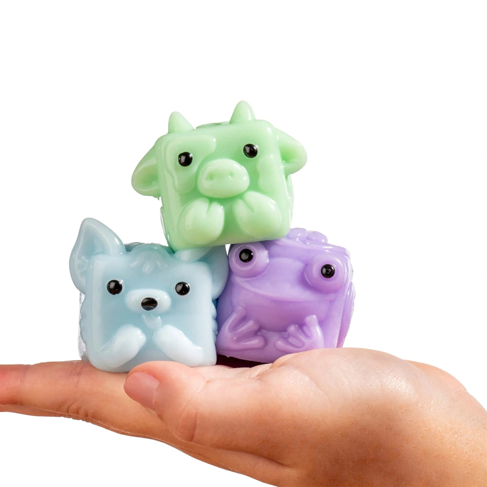 Mushykinz Mystery Mini Mushy Taba Squishies Fidget Toy 3 Pack Assortment