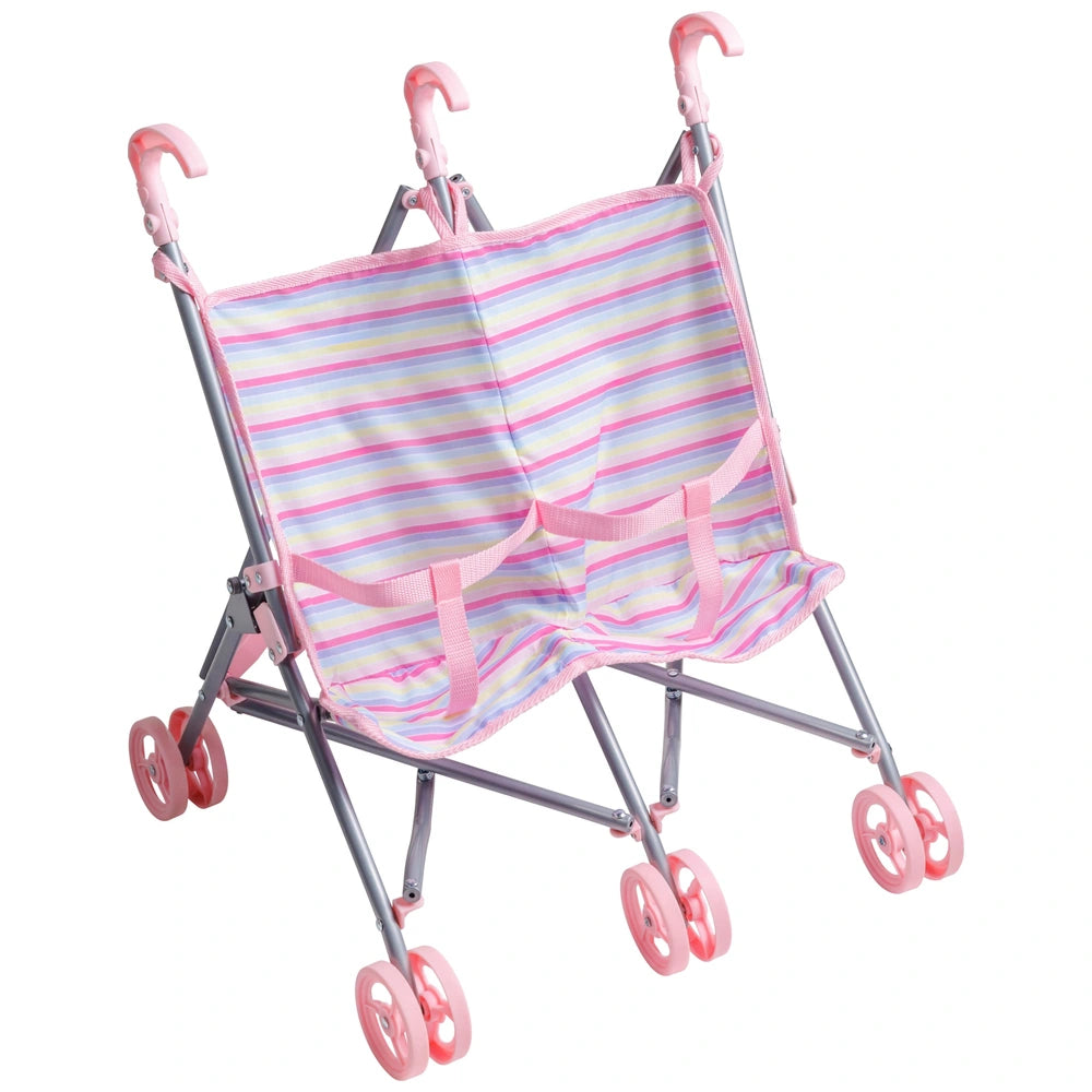 Baby Doll & Twins Stroller Set
