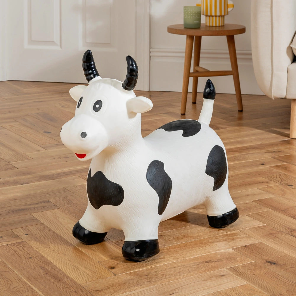 Big Steps Inflatable Jumping Cow Ride On