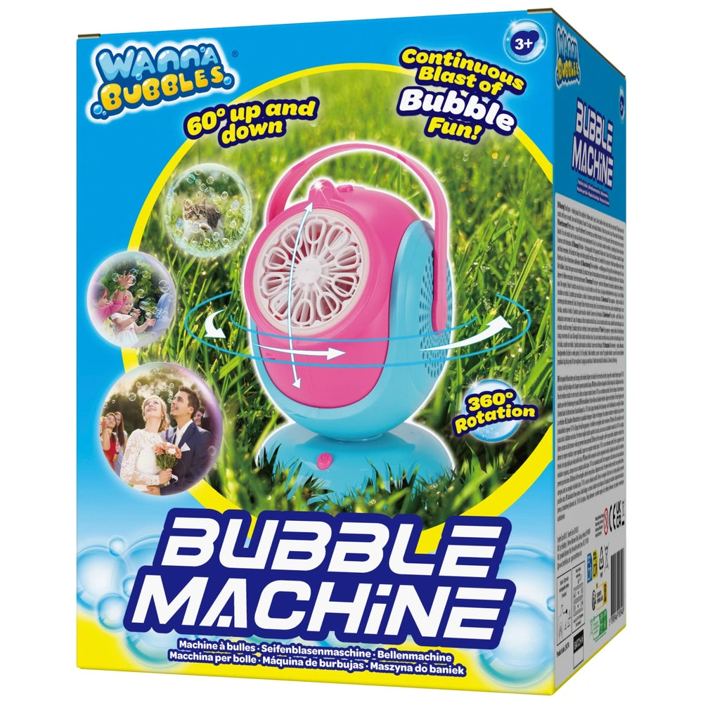 Wanna Bubbles Led Light Up Bubble Machine Assortment