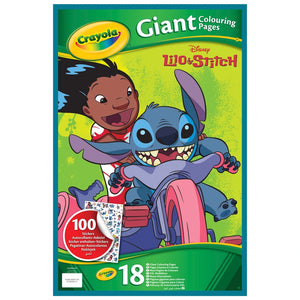 Crayola Disney Lilo & Stitch Giant Colouring Pages Book