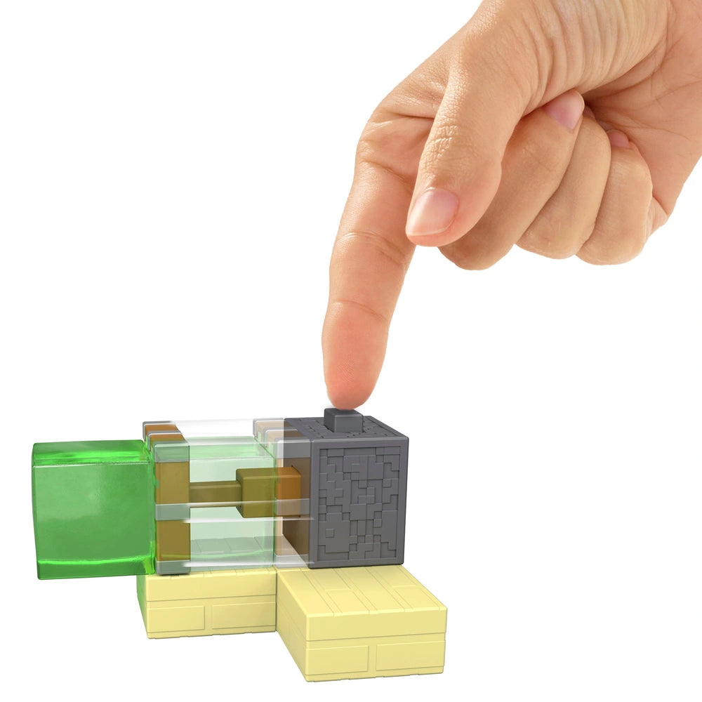 Minecraft Redstone Charged Sticky Piston Trap