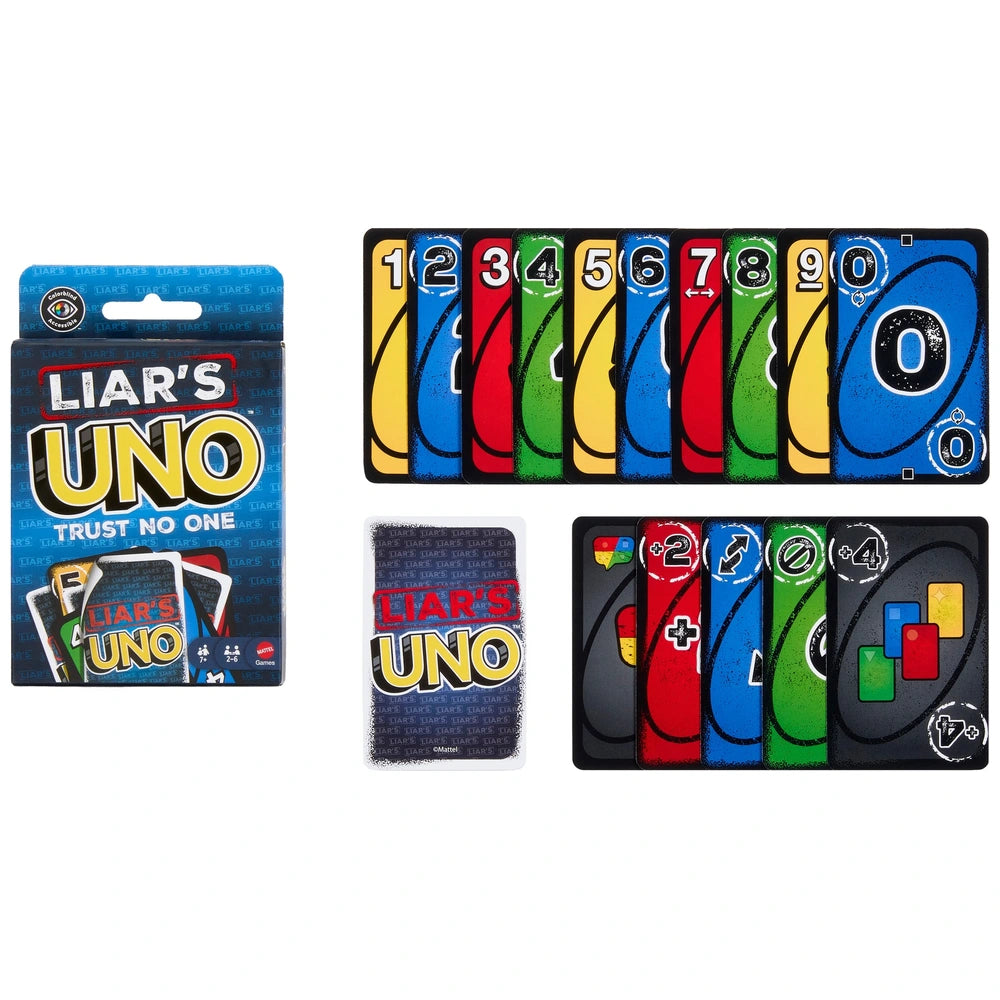 Uno Liars Card Game