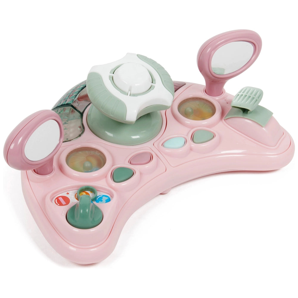 Babylo Pink Flora Baby Walker