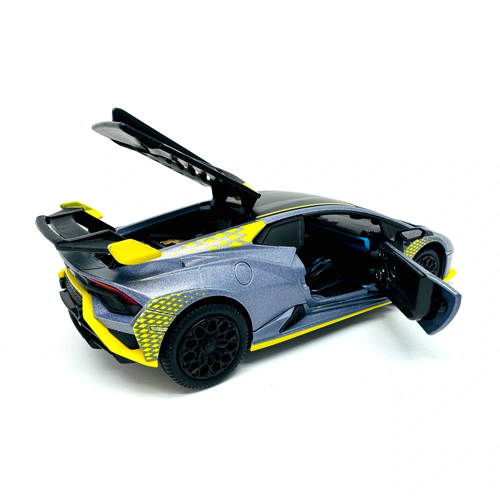 Metal Speed Zone 1:32 Diecast Pull-Back Cars 3 Pack
