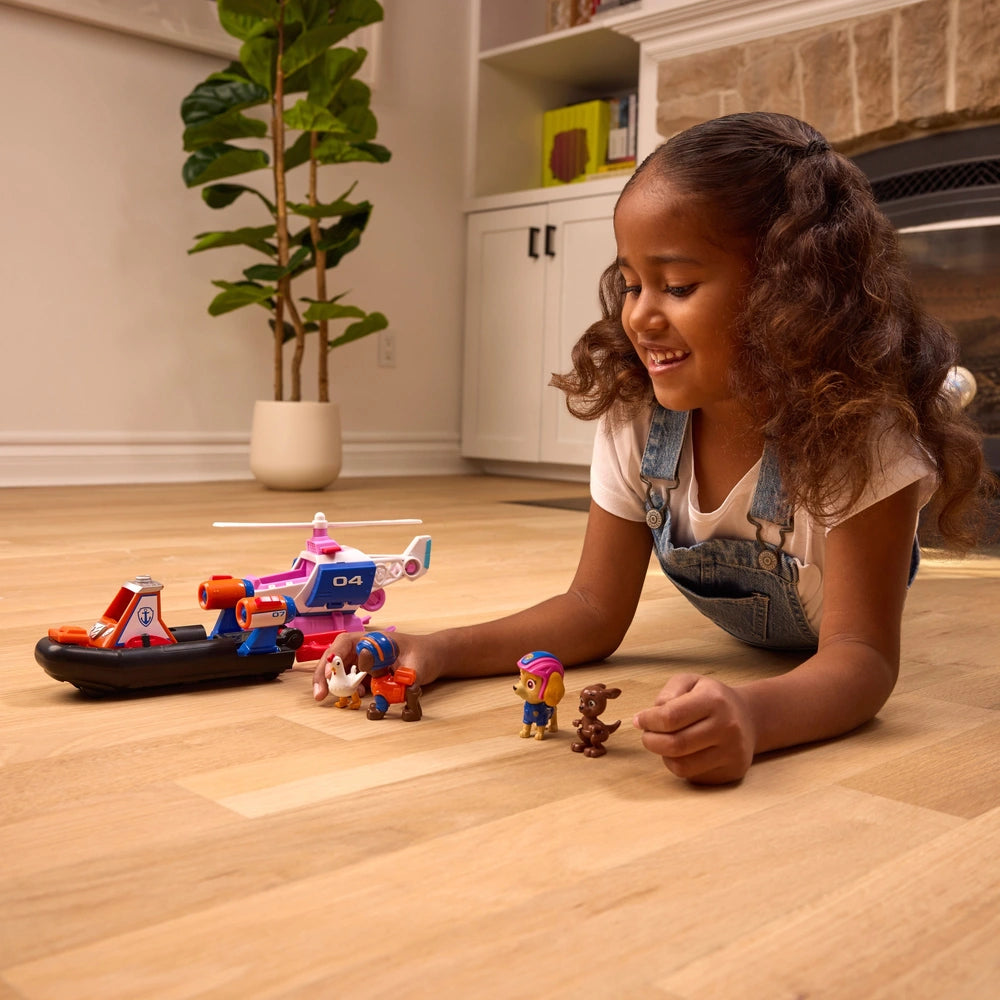 Paw Patrol: Search & Rescue, Skye Rescue Helicopter With 2 Figures